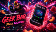 Discover the Irresistible Peach Raspberry Geek Bar: The Ultimate Disposable Vape Experience