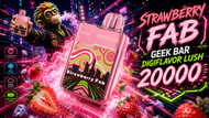 Strawberry FAB Geek Bar: The Juicy Revolution in Disposable Vape Heaven
