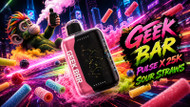 Sour Straws Geek Bar Pulse Flavor Review: Sweet & Sour Bliss