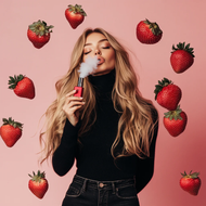 Strawberry B-Pop Geek Bar Pulse Flavor Review: Sweet & Smooth Vape