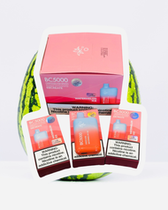 Watermelon Ice Elf Bar Review: Nicotine vs Nicotine-Free Flavor