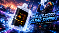 Clear Sapphire - RAZ: The Crystal-Cool Flavor Taking Over the Disposable Vape World