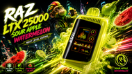 The Flavor Explosion: Sour Apple Watermelon - RAZ