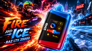 Fire and Ice - RAZ: The Ultimate Flavor Experience in Disposable Vapes