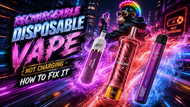 Rechargeable Disposable Vape Not Charging – How to Fix It