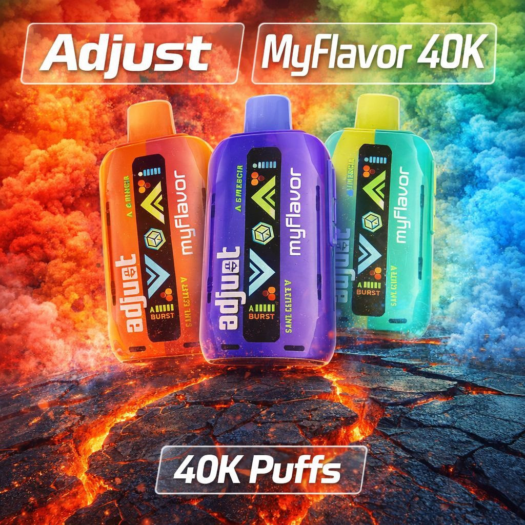 Adjust MyFlavor 40K | Enjoy Long-Lasting Sweet & Fruity Vapes