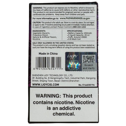 Triple Berry - IJOY Bar SD10000