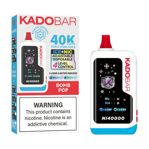 Bomb Pop - Kado Bar NI40K - Ice + Nic Control