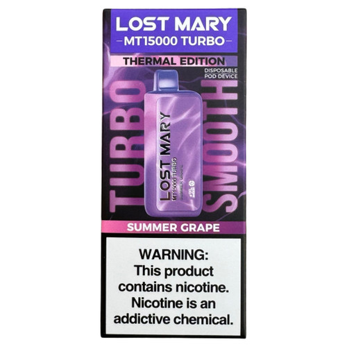 Summer Grape - Lost Mary MT15000 Turbo Thermal Edition