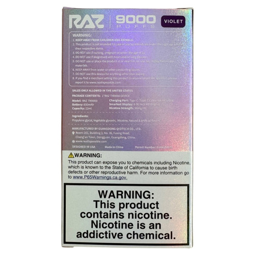 Violet (Grapes Strawberries) - RAZ TN9000