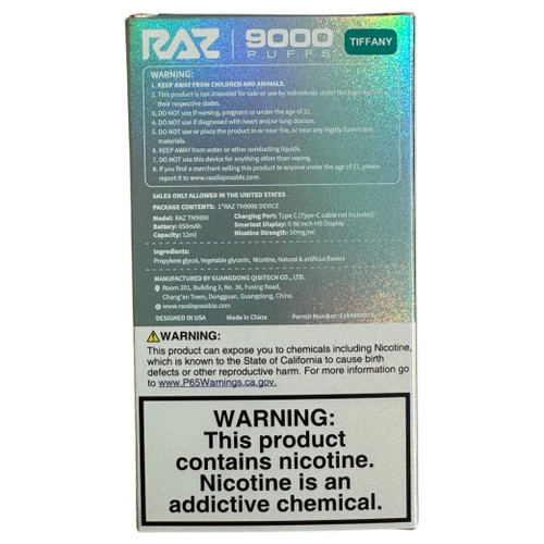 Tiffany (Kiwi Watermelon) - RAZ TN9000