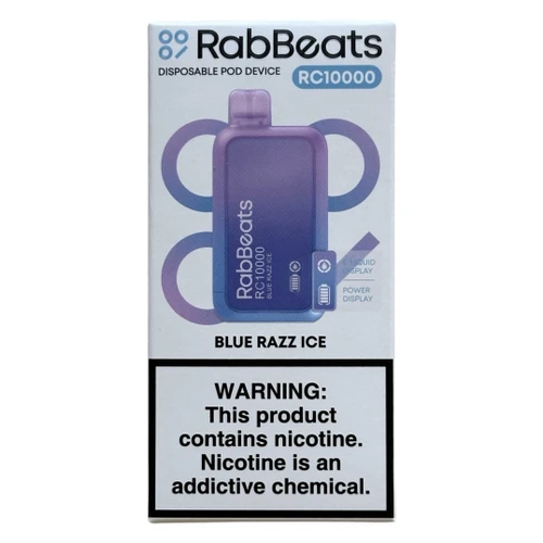 Blue Razz Ice - RabBeats RC10000 by Lost Mary