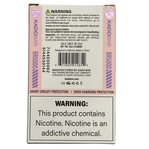 Kado Bar BR5000 Strawberry Watermelon Peach