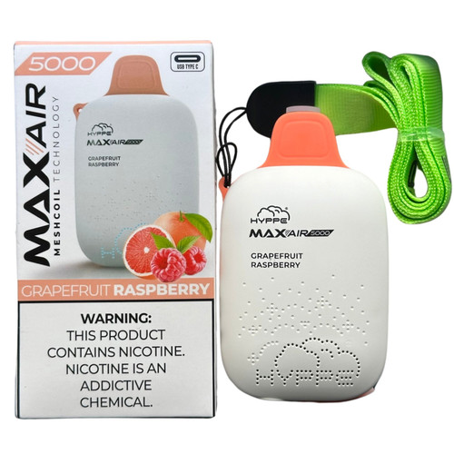 Hyppe Max Air 5000 Grapefruit Raspberry