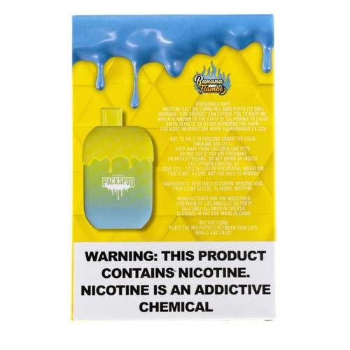 Packwoods Packspod 5000 Banana Flambe