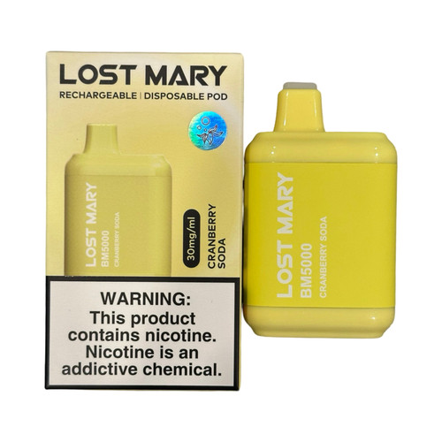 Cranberry Soda - Lost Mary BM5000