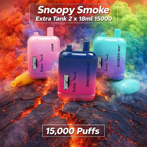 Snoopy Smoke Extra Tank 2 x 18ml 15000