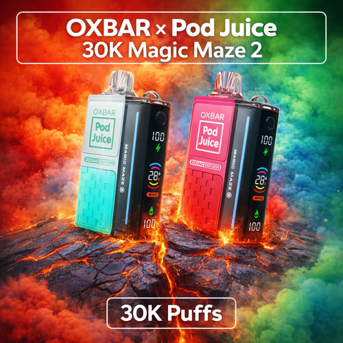OXBAR x Pod Juice 30K Magic Maze 2