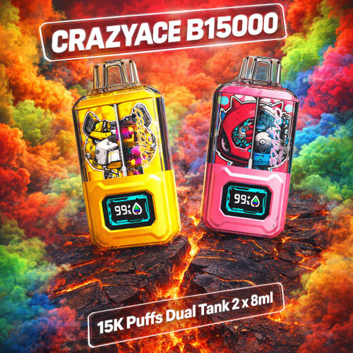 CRAZYACE B15000 Dual Tank 2 x 8ml