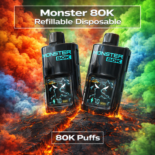 Monster 80K Refillable Disposable
