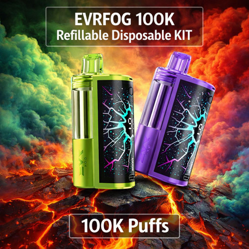 EVRFOG 100K Refillable Disposable KIT