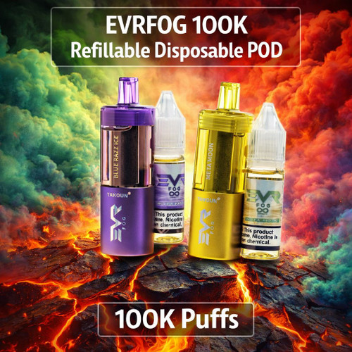 EVRFOG 100K Refillable Disposable POD