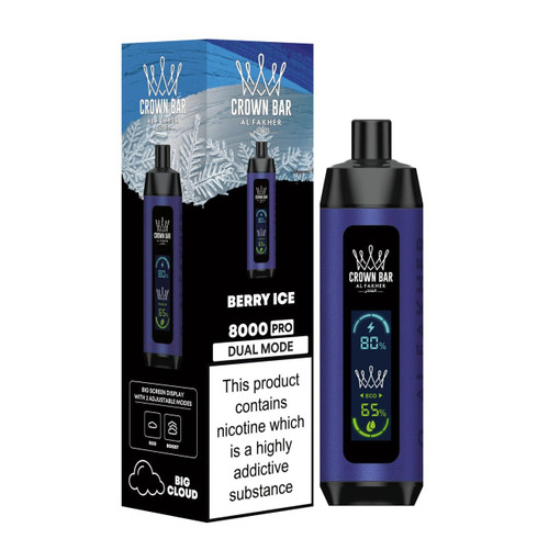 Berry Ice - Al Fakher Crown Bar 8K