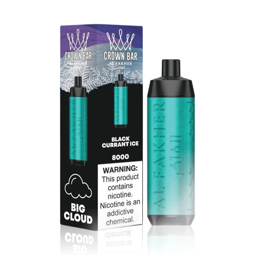Black Currant Ice - Al Fakher Crown Bar 8K