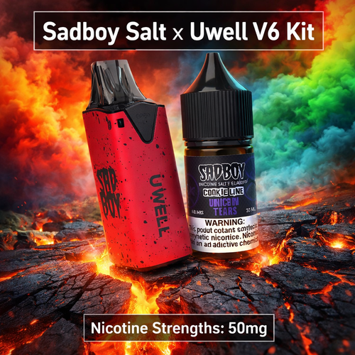 Sadboy Salt x Uwell V6 Kit