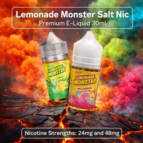 Lemonade Monster Salt Nic Premium E-Liquid 30ml