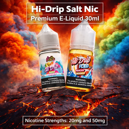 Hi-Drip Salt Nic Premium E-Liquid 30ml