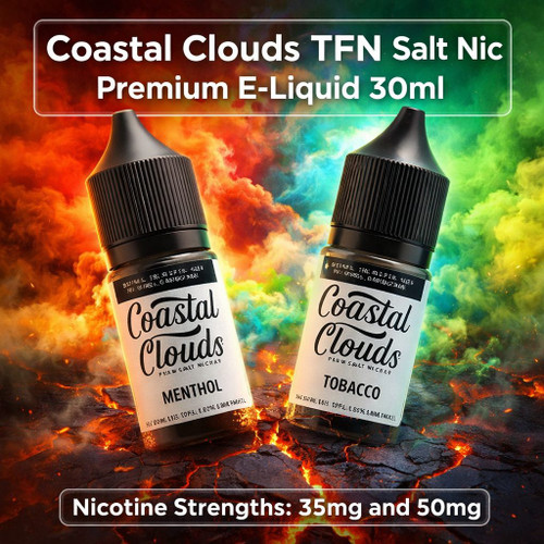 Coastal Clouds TFN Salt Nic Premium E-Liquid 30ml