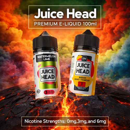 Juice Head Premium E-Liquid 100ml