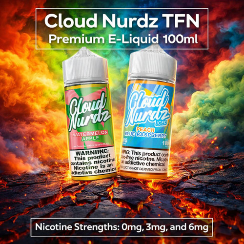 Cloud Nurdz TFN Premium E-Liquid 100ml
