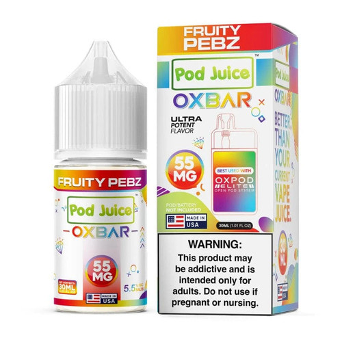 Fruity Pebz - Pod Juice X Ox-Bar E-Liquid | 30 ml
