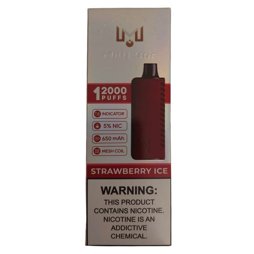 Strawberry Ice - Milli Bar 12000