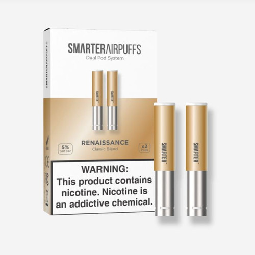 Renaissance - Smarter AirPuffs Tobacco Extract Pods – Classic Blend - 2-Pack