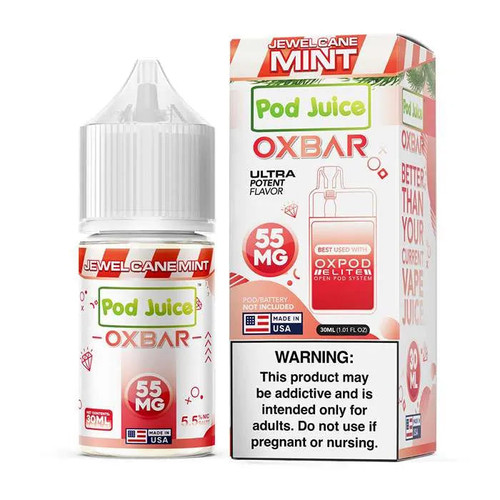 Jewel Cane Mint - Pod Juice X Ox-Bar E-Liquid | 30 ml