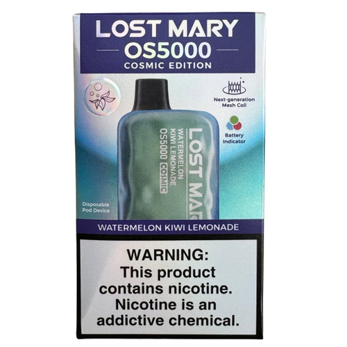 Watermelon Kiwi Lemonade - Lost Mary OS5000 - Cosmic Edition 7500 Puffs