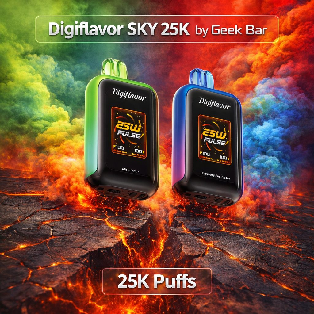 digiflavor geek bar skywalker flavor SKY 25K by - $13.99 nj-restricted-flavors Flavor:Strawberry Kiwi Ice Lost Mary vs Elf