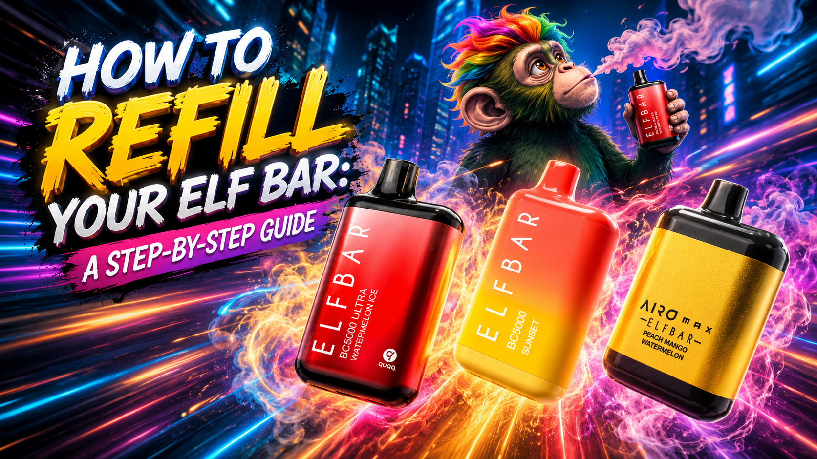 are elf bars bc5000 refillable How to Refill Bar BC5000: A Step-by-Step Guide creamy mint geek bar Variant:RAINBOW CANDY Geek bar pulse nicotine free vape