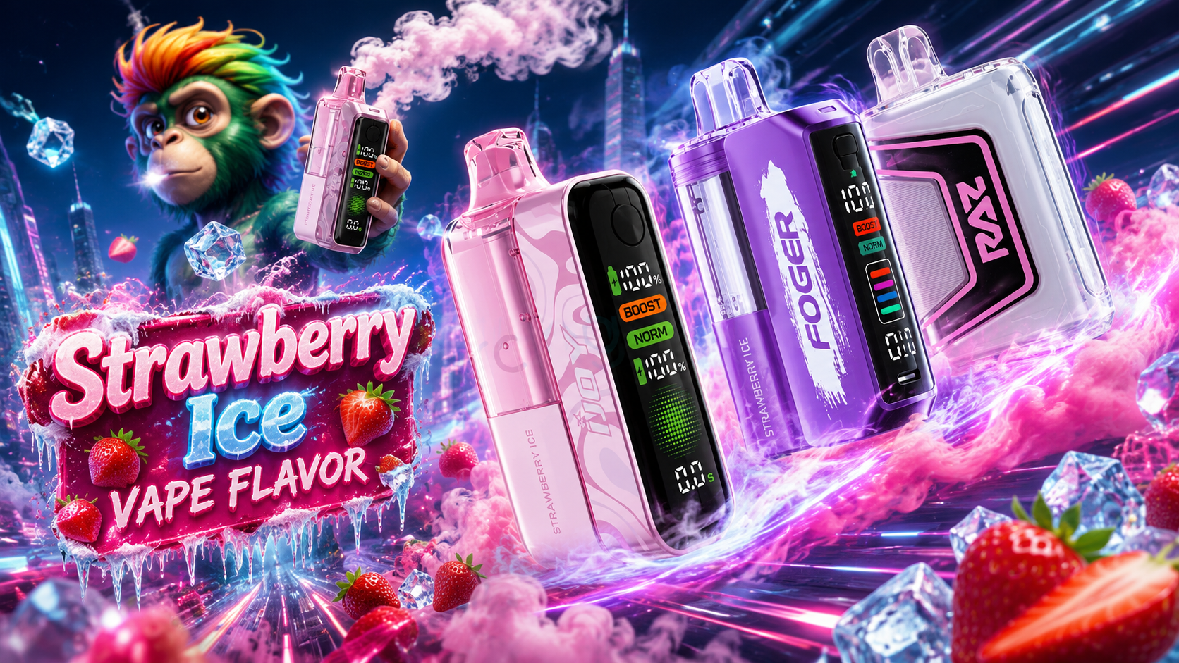 what is the ice flavor in vapes Strawberry Disposable Vape Iced Flavor:Grape Zoda (Indica) Vaporesso XROS 3 Kit