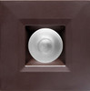 1" Elco Square Recessed Oak Downlight