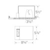 3" Elco Koto Max Adjustability IC Airtight New Construction Housing