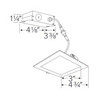 Elco 4" Canless Ultra Slim LED Square Panel Light