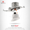 6" Elco New Construction Dedicated LED Super Sloped Ceiling IC Housing