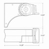 Westgate LFX-ASA Adjustable Straight Arm