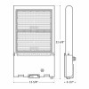 Westgate LFXPRO-XL 150-300W Adjustable Power & CCT Flood and Area Light