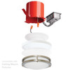 Elco EJB4RICA 4" Remodel IC Airtight Housing for 2-Hr Fire Rated Ceilings