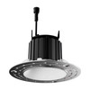 Elco 1" Round Recessed Architectural Oak Trimless Downlight